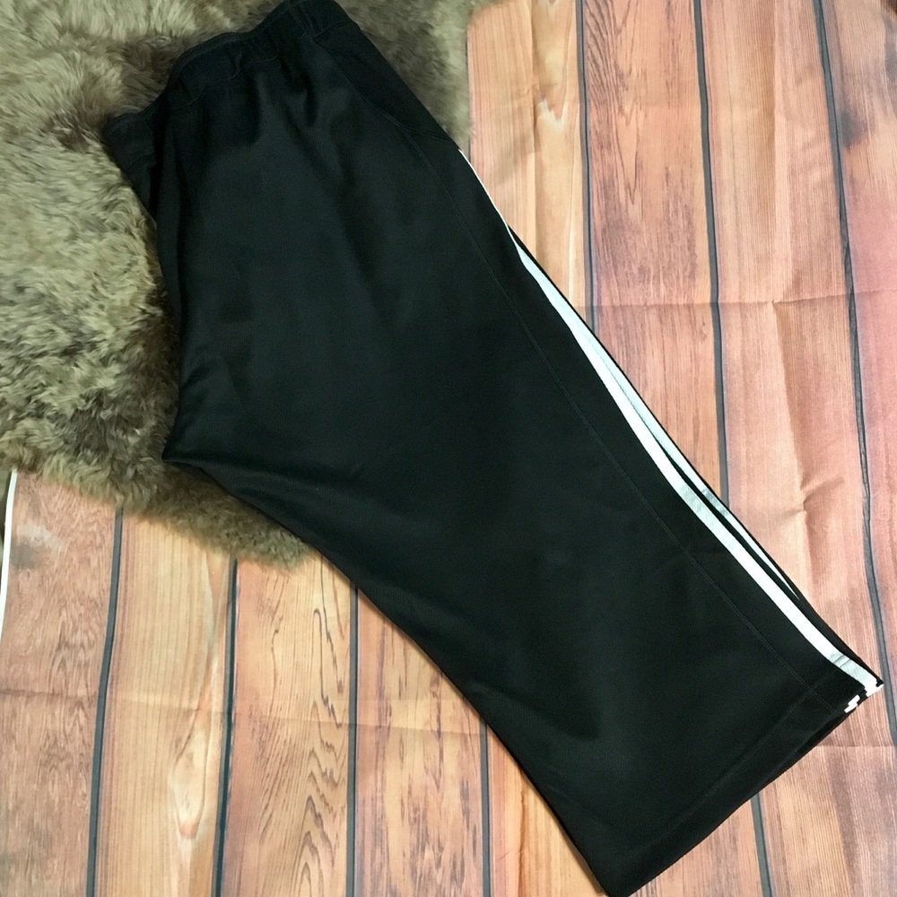 XL Adidas Cropped Drawstring Track Pants Racer - Picture 7 of 8